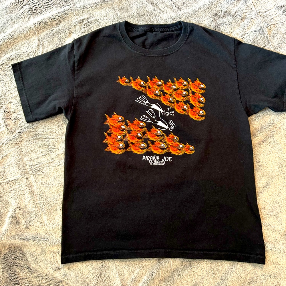 Pirana Joe Black Tee